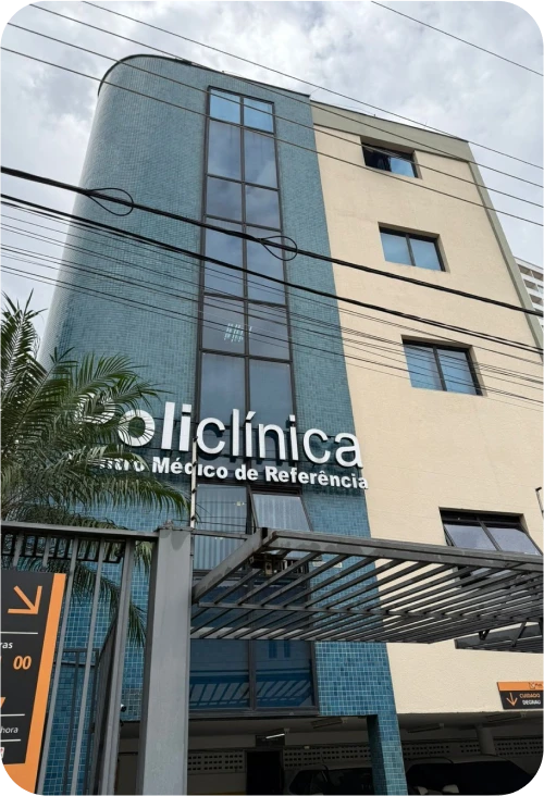 Fachada da Clínica Aline Gebara — Butantã, São Paulo